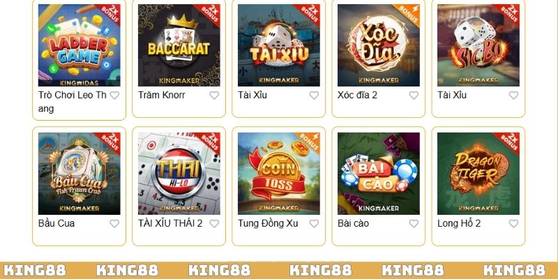 Luyện tập game bài KING88 giúp người chơi gia tăng vốn khởi nghiệp
